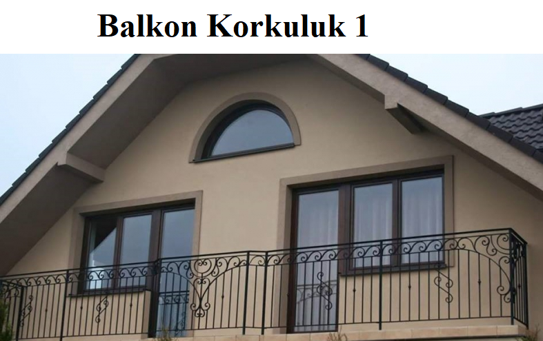 Ferforje Balkon Korkulukları